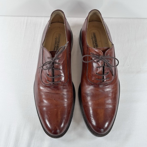 Johnston & Murphy Men\'s 11.5 Shoes Brown Leather Oxford Dress Shoes Lace Up main image 7